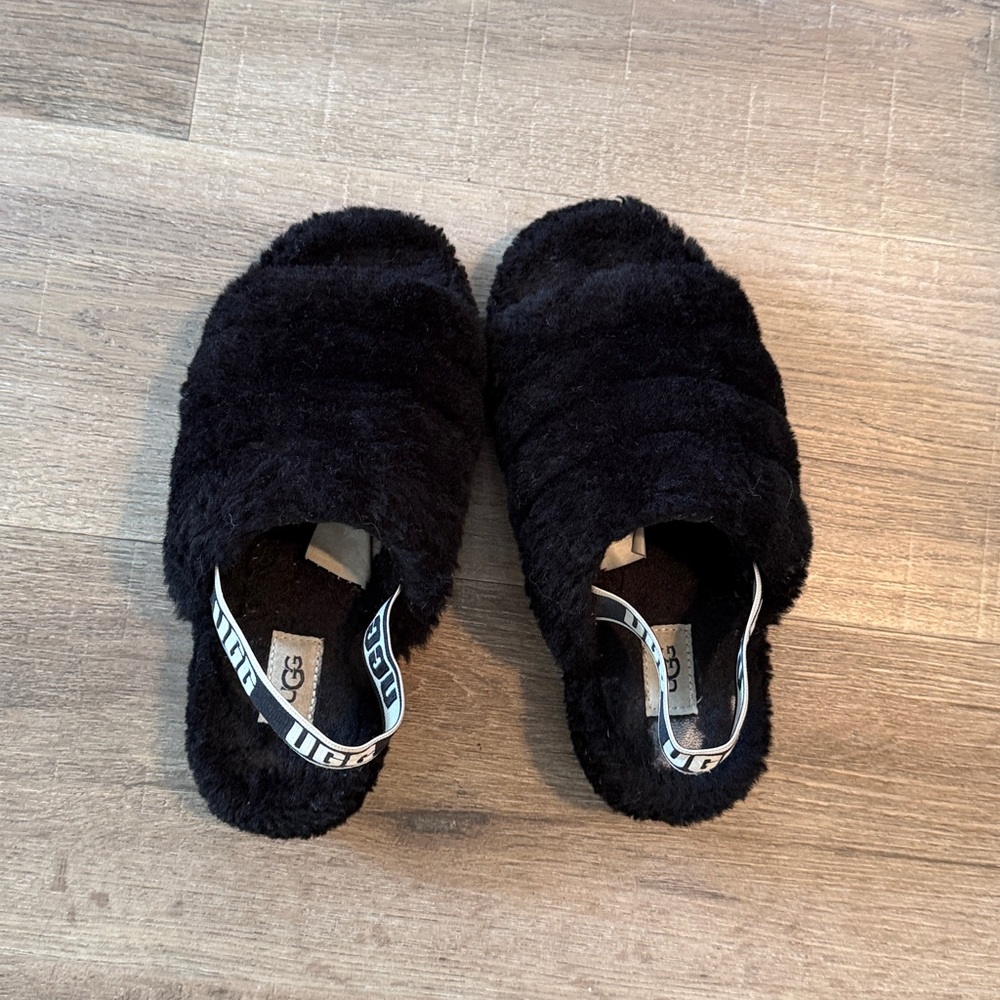 UGG Shearling Slingback Sandal Slippers